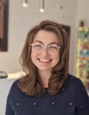 Ewa Grzybowska smiling.