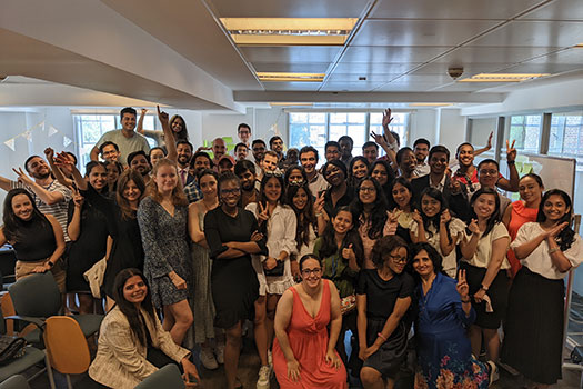 Attendees at qLegal workshop