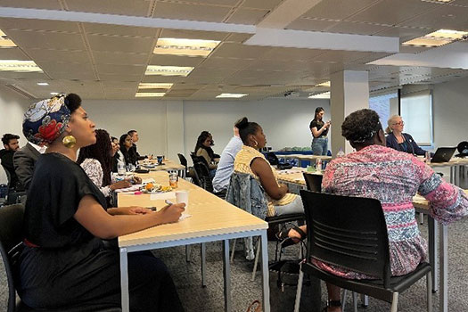 Attendees at the Tree Shepherd event