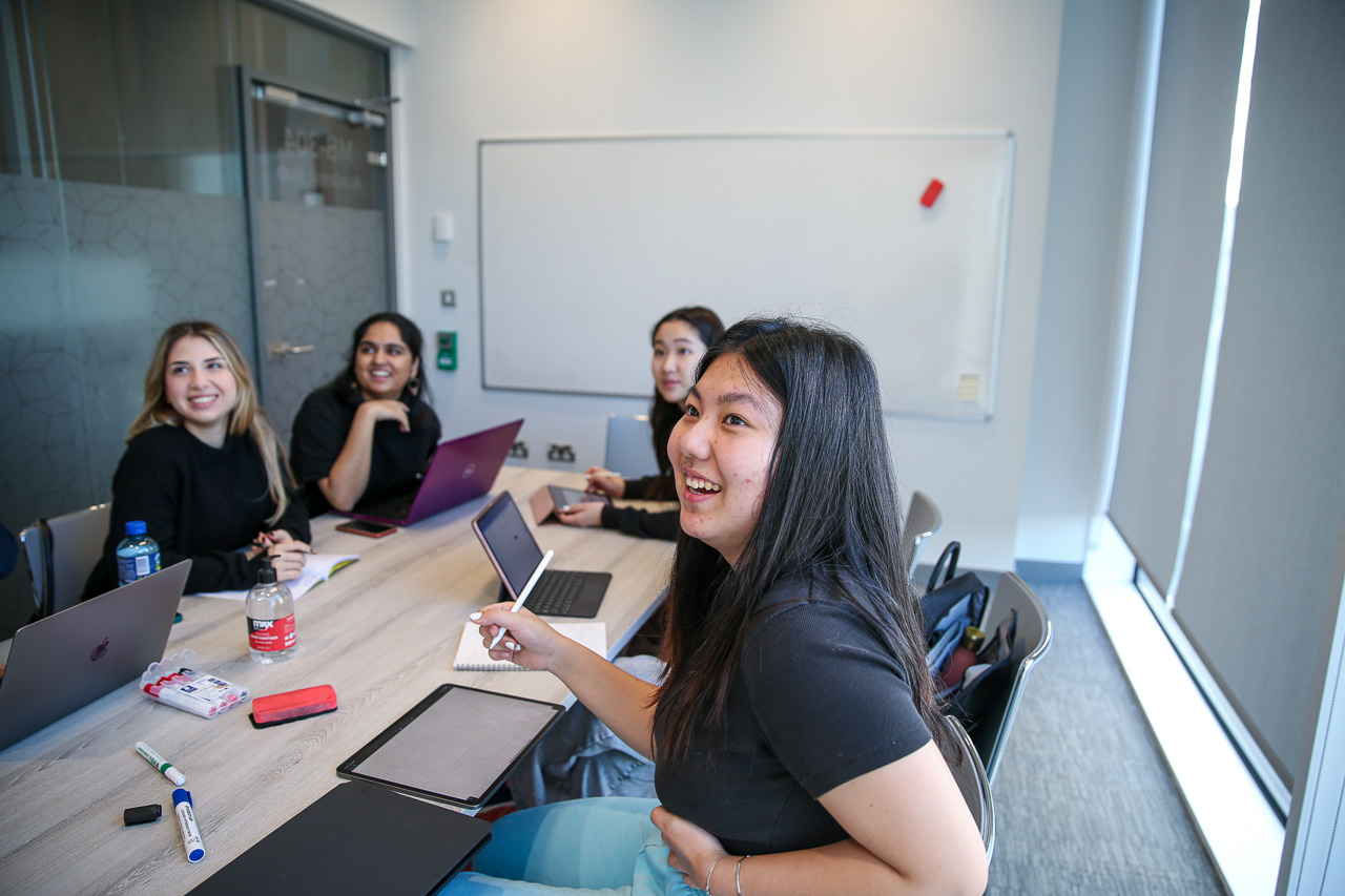 Students learning as a group