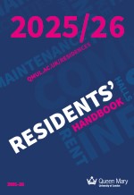 An image of Residents' Handbook Cover 2025-26