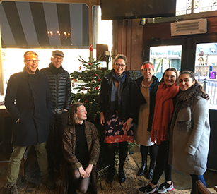 Psychology at Christmas party