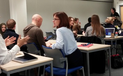 Staff at TIGER's first event