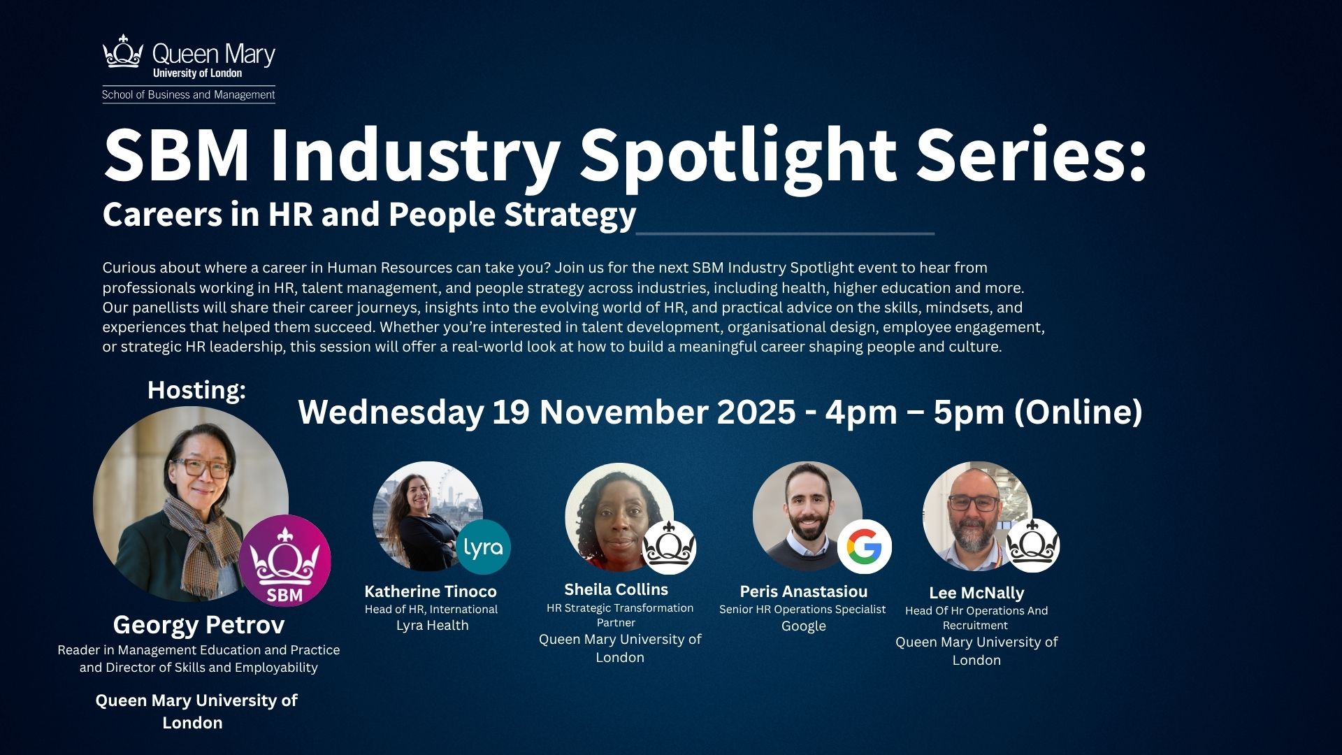 SBM Industry Spotlight Series: Careers in HR and People Strategy