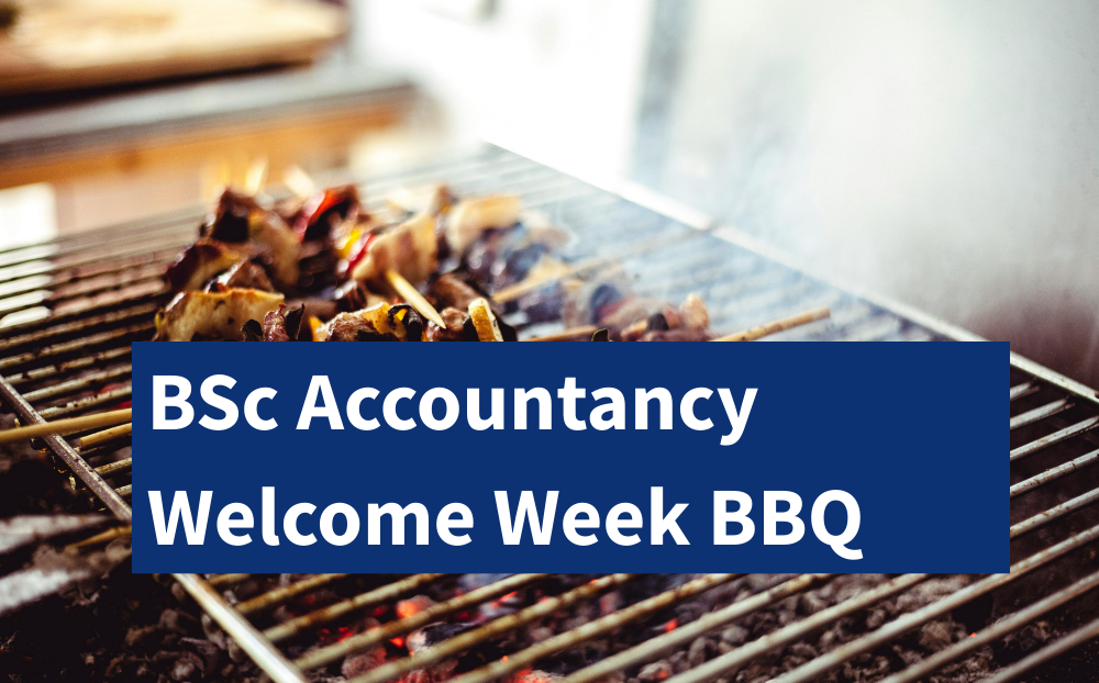 BSc Accountancy Welcome Week BBQ - School of Business and Management