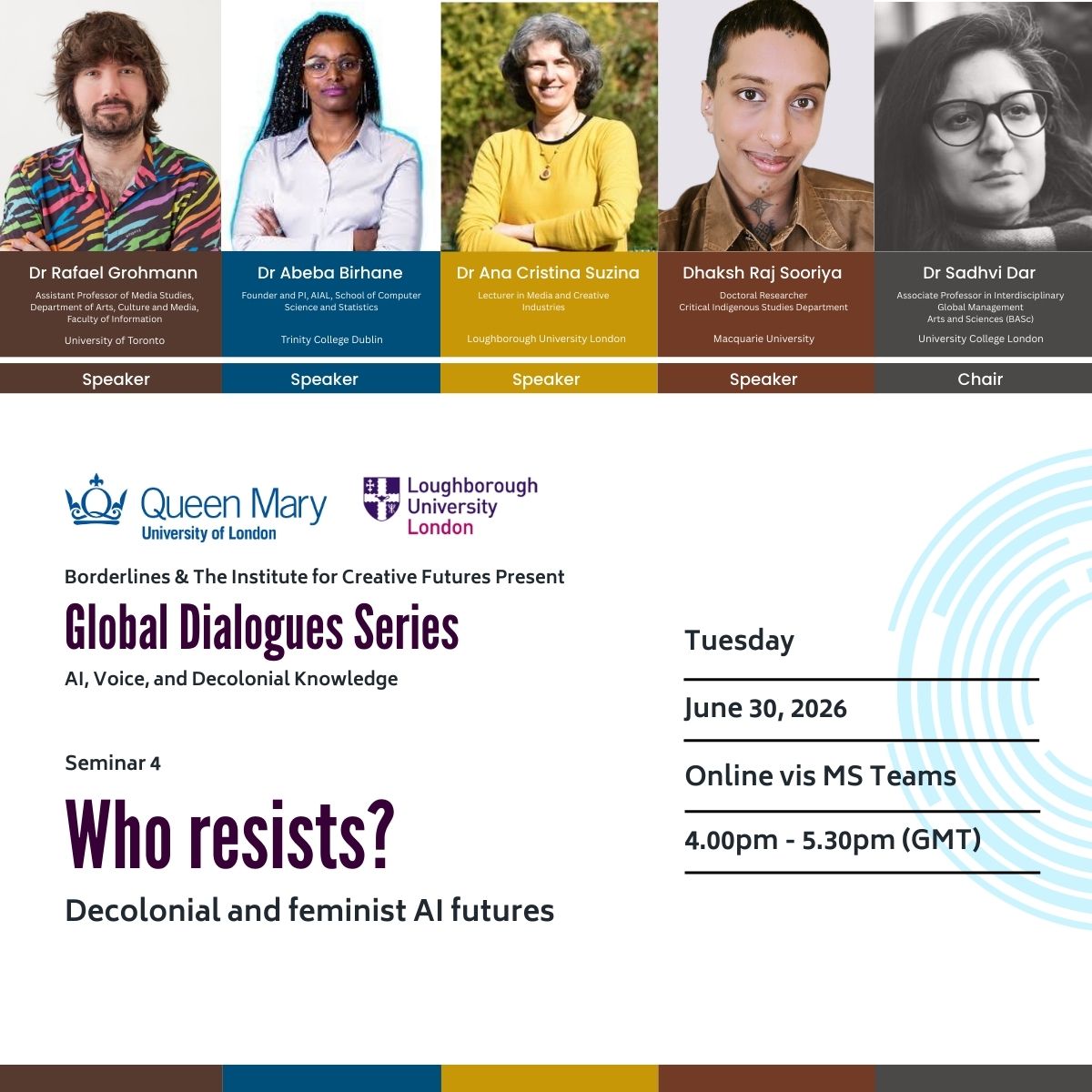 Seminar 4&nbsp;of Global Dialogue Series on AI, Voice, and Decolonial Knowledge