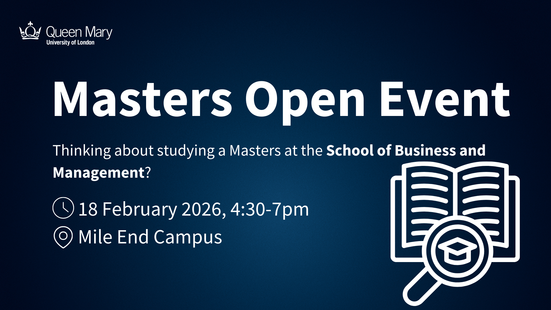 Masters Open Event 