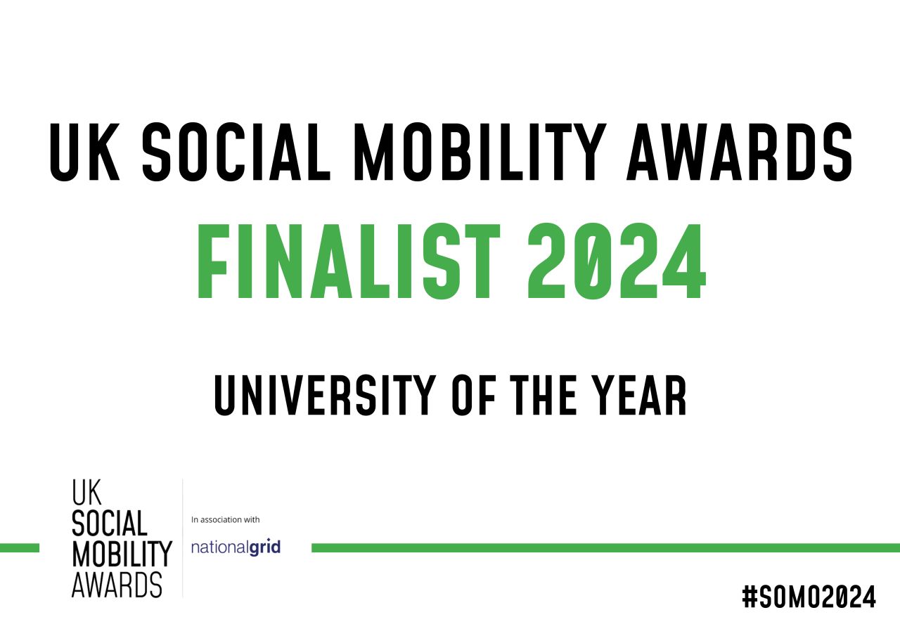 Social Mobility Award Finalist - University of the Year image