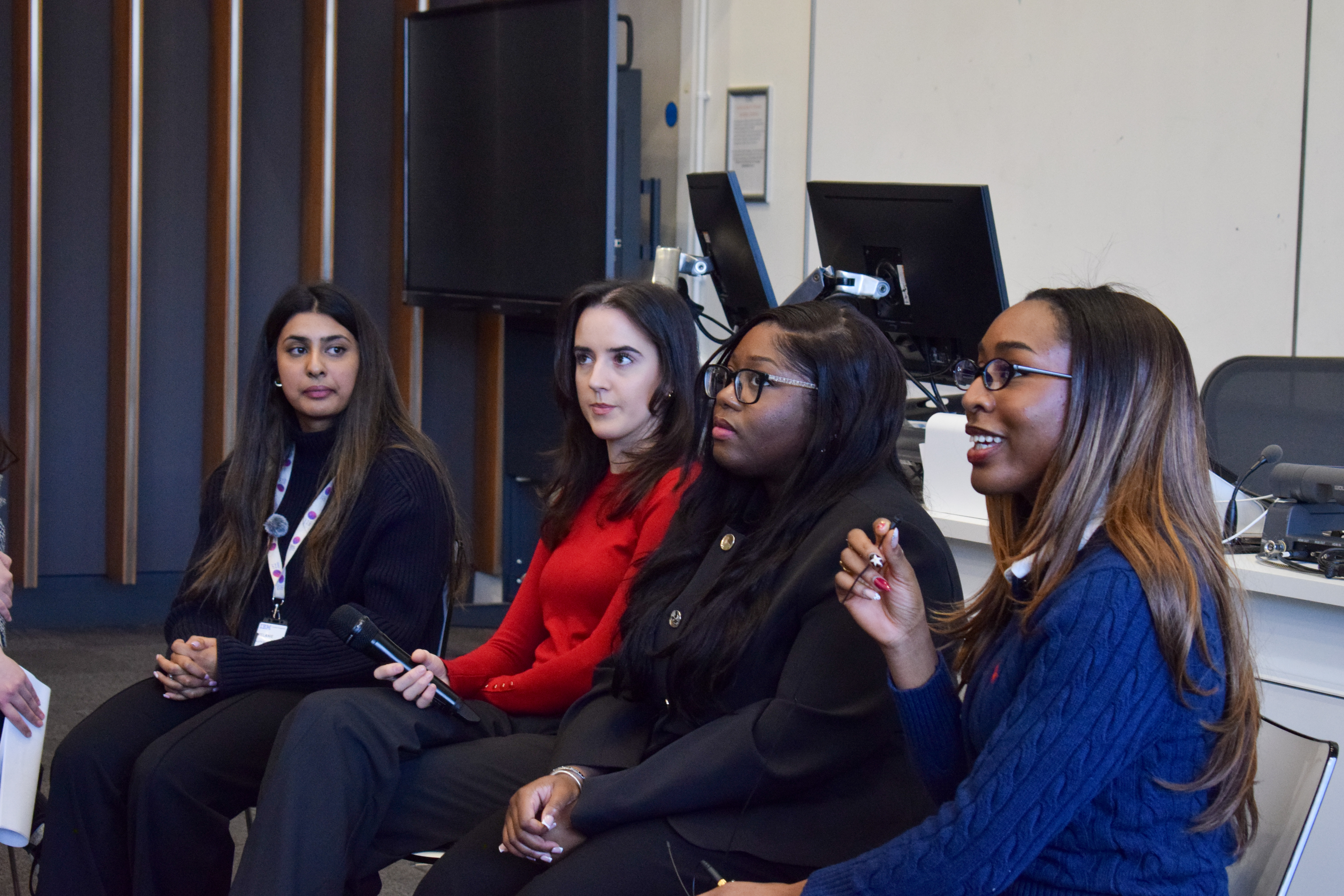 An image of the Rise Up Event Alumni panelists