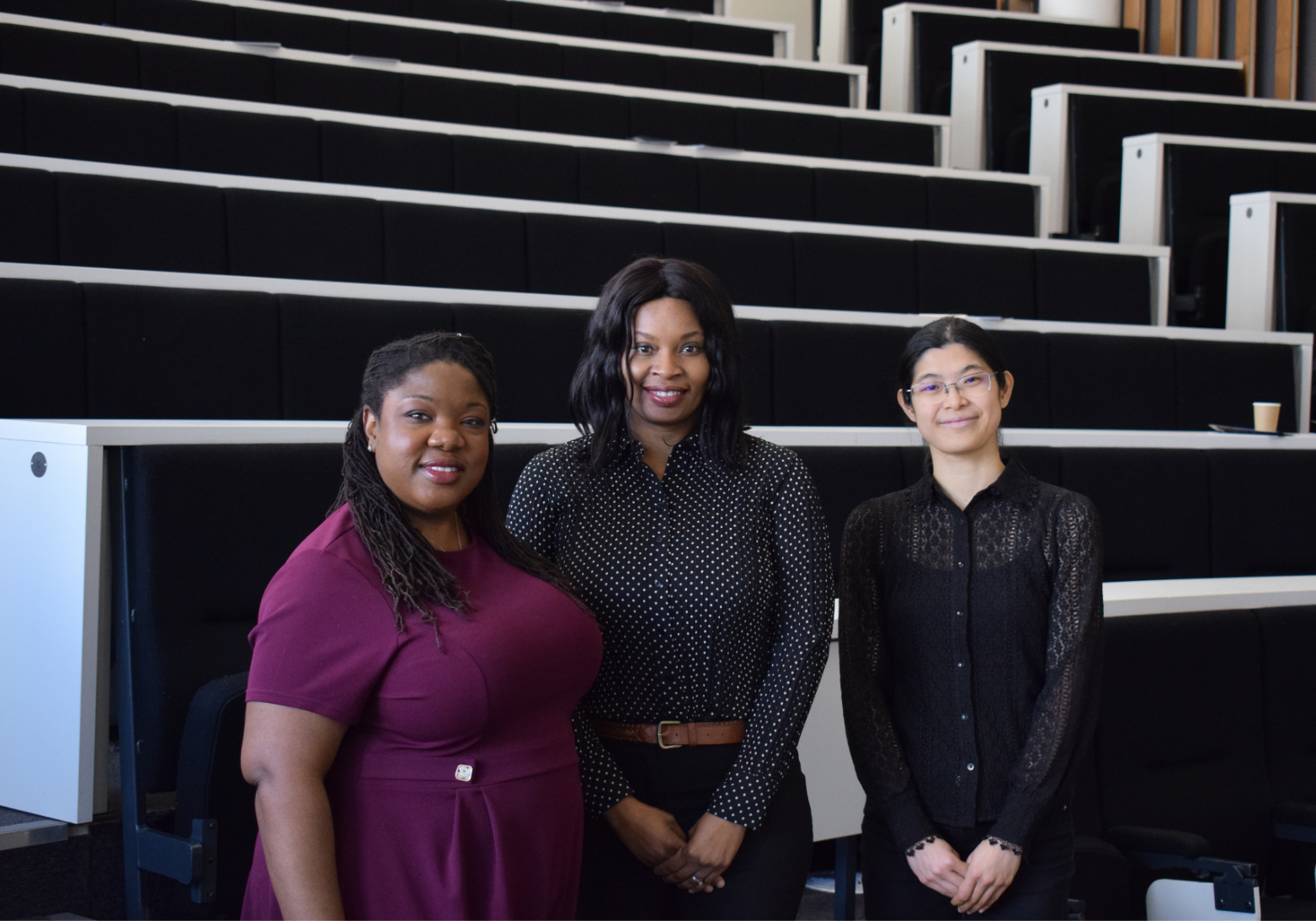 Female academics from the school of business and the school of economics and finance.
