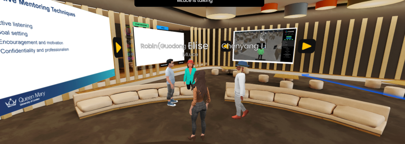 The metaverse: a virtual, digital space where people can interact, work, play, and socialise using avatars
