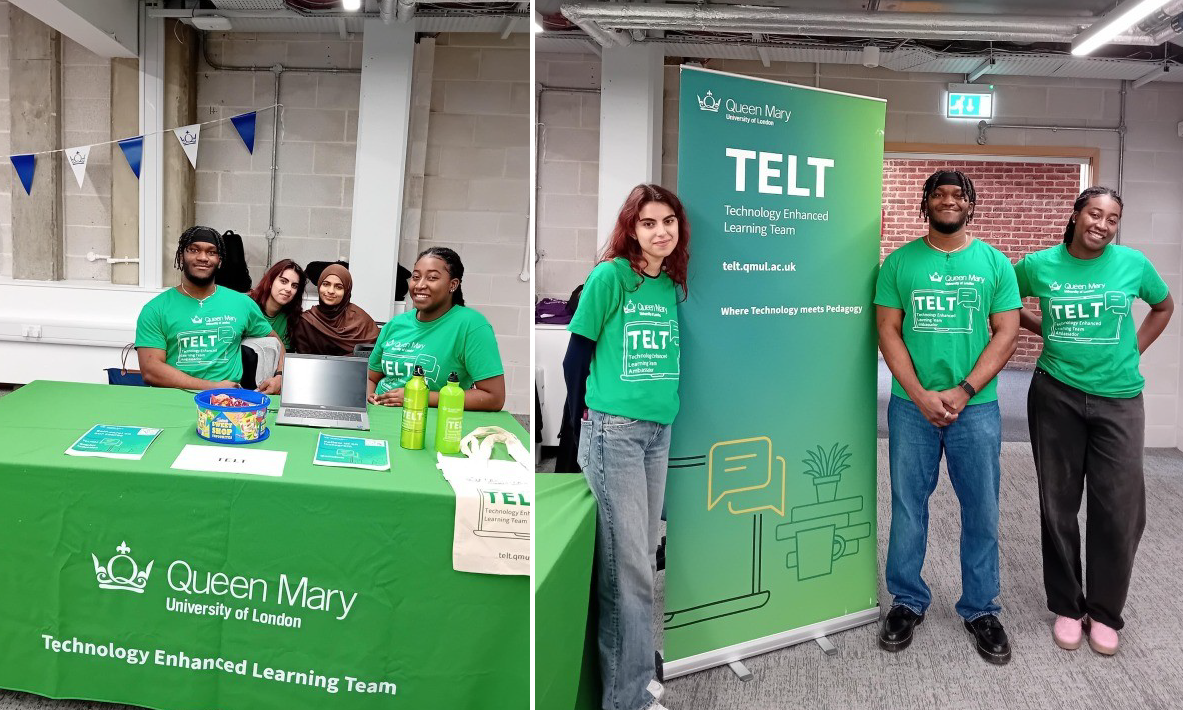 TELT Ambassadors in the Mile End Library