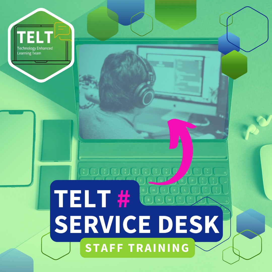 A laptop with a user wearing a headset on the screen