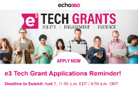 Echo360 e3 Tech Grant 200x127