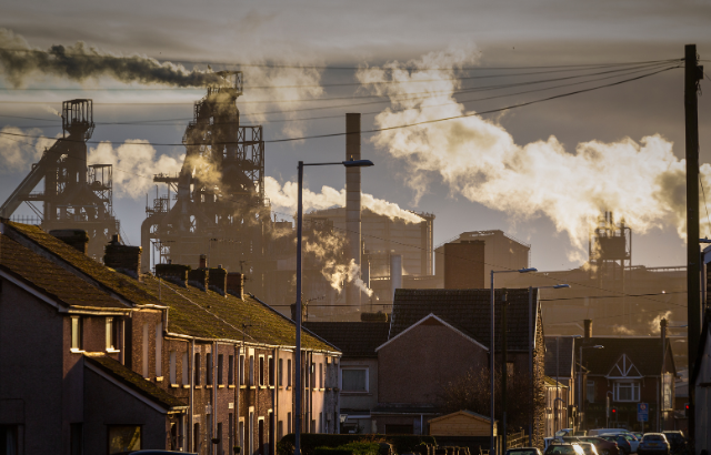 Port Talbot Steel works