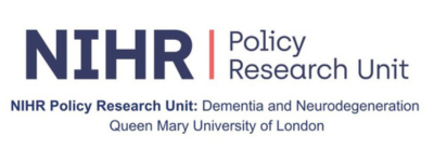 NIHR Policy Research Unit in Dementia and Neurodegeneration (DeNPRU-QM)
